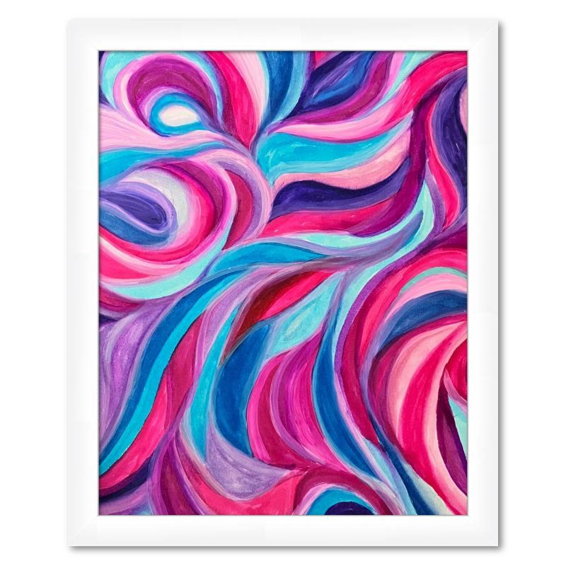 Pink Swirls