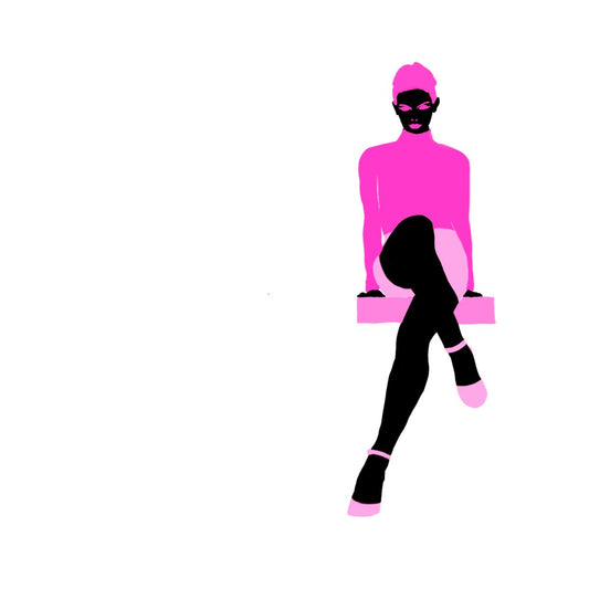 Legs in Black on White