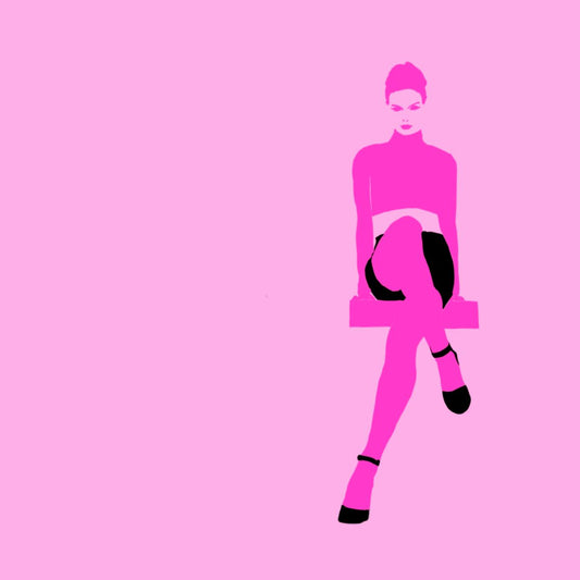 Legs In Pink On Pink