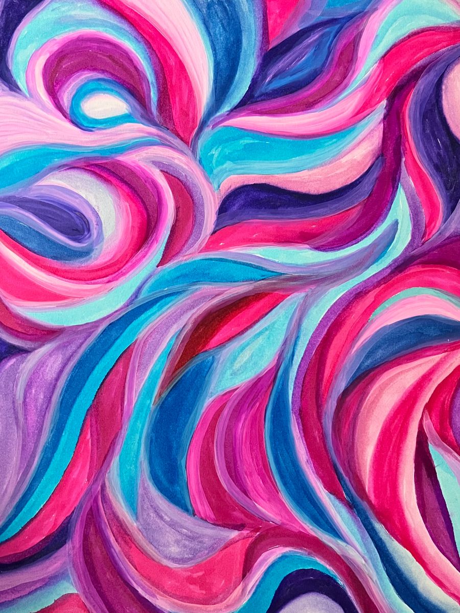 Pink Swirls