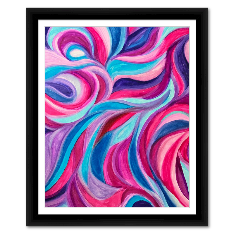 Pink Swirls