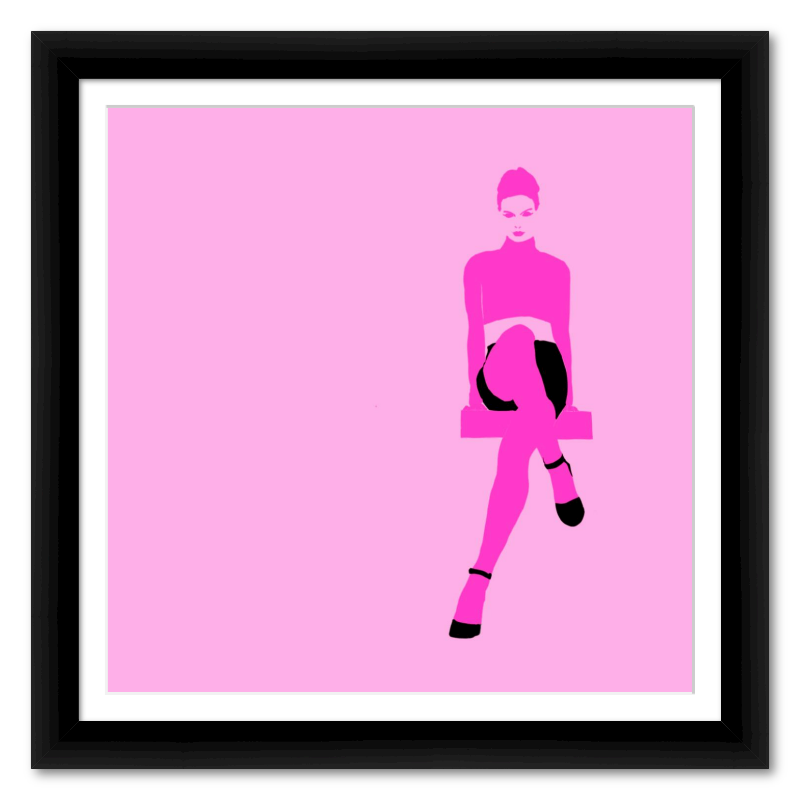 Legs In Pink On Pink